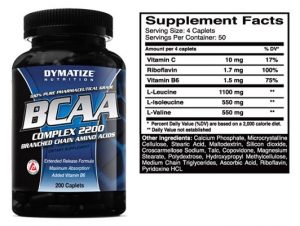 bcaa musculation